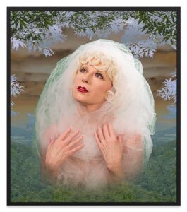 dye sumblimation metal print by Cindy Sherman