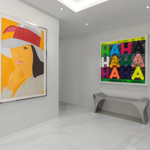 Alex Katz, Mel Bochner, Bal Harbour Fl